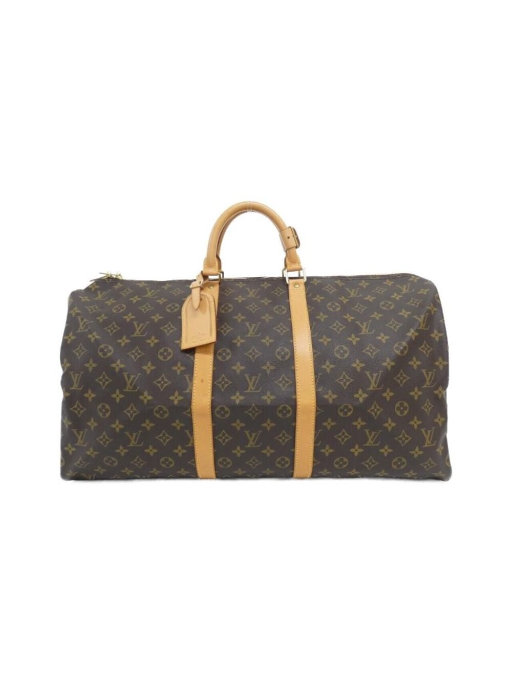 Louis Vuitton Vintage Monogram Keepall 55 Boston Bag